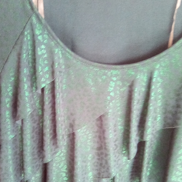 Elementz Emerald Ruffle Blouse - Picture 11 of 11